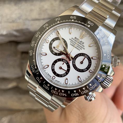 rolex daytona black vs white|rolex daytona black bezel.